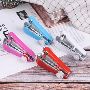 OEM Mini Sewing Machine Creative Simple Sewing Tools Manual Operation Portable Home Travel Small Embroidery Random Colors