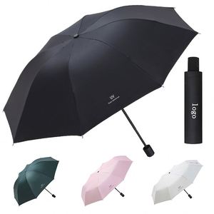 Paraguas Plegable Automático con Logotipo Personalizado, Venta al por Mayor, Sombrilla para Viajes - Product Image 1