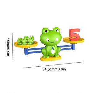 Juguete de Equilibrio Digital con Forma de Rana para Niños, Rompecabezas Educativo Temprano, Aprendizaje de Sumas y Restas, Equilibrio Matemático - Product Image 6