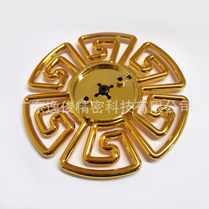 Hollowed Out <b>Sofa</b> Decorative Buckle 135mm Diameter Plastic Modern Design <b>Gold</b> Silver Color Furniture Hardware Accessory - Product Image 2