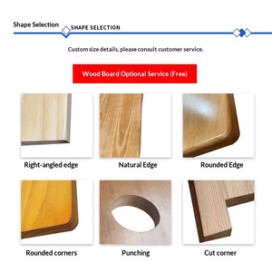 <span class=keywords><strong>Planche</strong></span> en bois <span class=keywords><strong>massif</strong></span> rectangulaire moderne personnalisée en pin, noyer et <span class=keywords><strong>chêne</strong></span> rouge, multifonctionnelle et luxueuse pour la décoration intérieure - Product Image 2