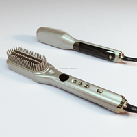 La dernière brosse lissante à vapeur légère, idéale pour les voyages, douce pour les cheveux et dotée d'un cordon rotatif à 360 degrés