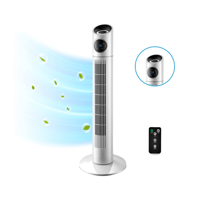 Factory Home Portable Electric With Timer Bladeless Fan  Oscillating Tower Fan Oscillating Floor Fan Portable Air Cooler