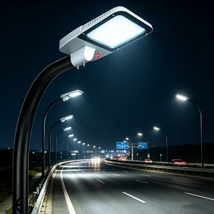 Lampione LED Durevole per Esterni con Alloggiamento in Alluminio e Design Rettangolare per Illuminazione Stradale Urbana e Aree Industriali - Product Image 4
