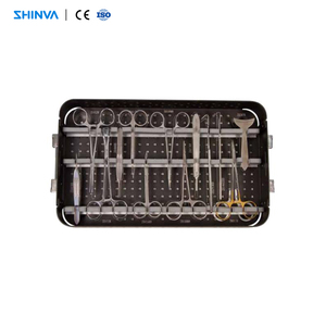 Juego de Instrumentos SHINVA para Cirugía de <span class=keywords><strong>Bolsas</strong></span> Oculares, Instrumentos para Cirugía Plástica de Párpados, Juego de Instrumentos para Blefaroplastia - Product Image 1