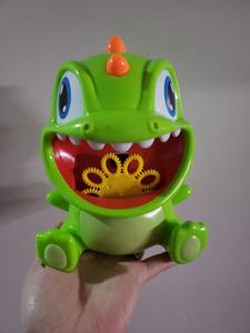 Souffleur automatique de bulles de dinosaure pour enfants de plus de 500 bulles <span class=keywords><strong>3</strong></span> piles AA machine en plastique pour le plaisir d'été - Product Image 3