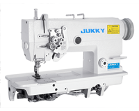 Machine à coudre industrielle JUKKY à double aiguille à grande vitesse, machine à coudre de haute qualité pour l'habillement