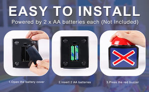 Botón Interactivo de Respuesta para Enseñanza, con Sonido y Luz Sincronizados, Grabación de 5 Segundos, Botón de Puntuación para la Participación del Estudiante - Product Image 5