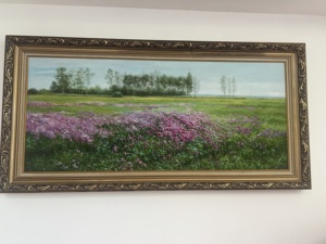 Peinture à l'huile peinte à la main de qualité musée sur toile <span class=keywords><strong>Art</strong></span> original pour salon sur le thème du paysage naturel - Product Image 2