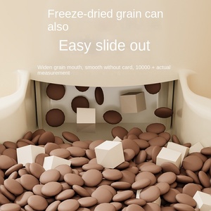 Combinazione di Distributore Automatico di Cibo e Acqua per Animali Domestici <span class=keywords><strong>con</strong></span> <span class=keywords><strong>Serbatoio</strong></span> da 6L e Dispenser d'Acqua a Sifone per Gatti e Cani - Product Image 2