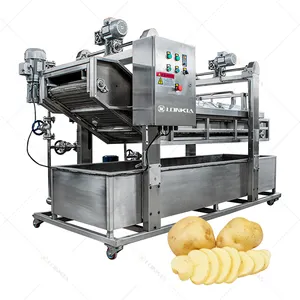 الصناعية التلقائي مصنع لتجهيز المجمدة الفرنسية خط إنتاج بطاطس البطاطس ماكينة تحضير رقائق البطاطس سعر الهند
