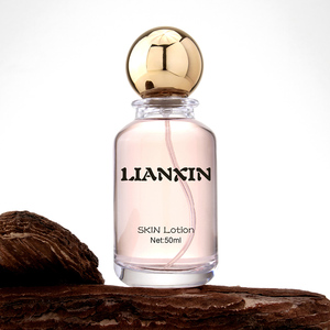 <span class=keywords><strong>50ml</strong></span> 100ml Vòng nắp vàng đầy màu sắc bơm lại chai thủy tinh tùy chỉnh phun chai nước hoa - Product Image 2