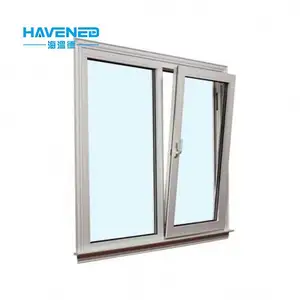 Đôi tráng men trượt cửa sổ nhôm cửa sổ PVC trên và dưới TREO CỬA SỔ Sản xuất tại Trung Quốc