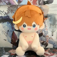 Belle 40cm Genshin Impact jeux de dessin animé Figure poupée en peluche personnages d'anime personnalisés poupée de fourrure pour les cadeaux des enfants