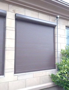 Hiện đại chống bão cửa sổ an ninh Hợp kim nhôm bão Con lăn mù gió bằng chứng cuộn lên màn trập hoàn thành bề mặt - Product Image 5