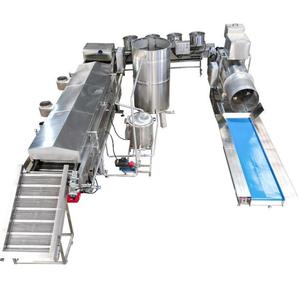 เครื่องผลิตหนังหมูทอดกรอบ/หนังปลาอัตโนมัติสำหรับอุตสาหกรรม พร้อมสายการผลิตแบบปรับแต่งได้ - Product Image 2