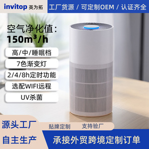 Smart Air Purifier H13 HEPA Filter 150m/h Formaldehyde Removal Indoor Desktop Use - Product Image 5