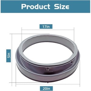 ปะเก็นยางขอบประตูเครื่องซักผ้า WDG90711 ทนทานสำหรับประตูเครื่องซักผ้าฝาหน้า - Product Image 2