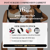 Faja colombienne personnalisée pour le rehaussement des fesses, gaine amincissante pour femme, ceintures colombiennes de compression post-chirurgie, shapewear colombienne