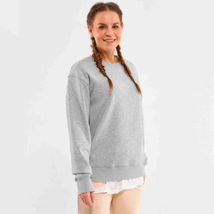 Sweat-shirt oversize pour femme en molleton et tissu éponge, broderie et impression de haute qualité, épaules tombantes, sweat-shirt à capuche pour femme - Product Image 4