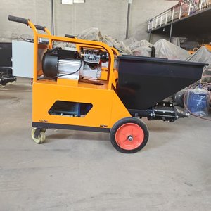 Kleine Tragbare Hocheffiziente Wandputz-Mörtelspritzmaschine 50m Reichweite Mini Elektrischer Zementsprüher für den Heimgebrauch - Product Image 4