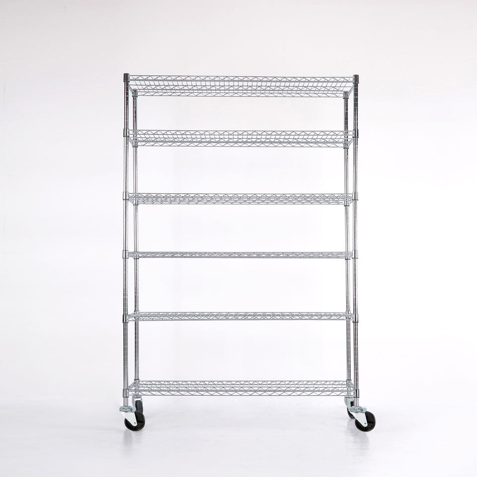 NSF 5-Level Chrome Plated Wire Racks for Corrosion Protection