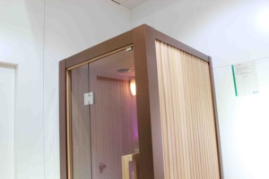 <span class=keywords><strong>MEXDA</strong></span>高級ファミリー木製レッドシダードライサウナルーム暖房ストーブ付きWS-1408 - Product Image 3