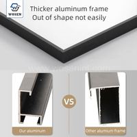 Nouveau miroir mural décoratif sur pied en métal vintage personnalisé, grand format, avec éclairage LED intégré, pour dressing et salon contemporain