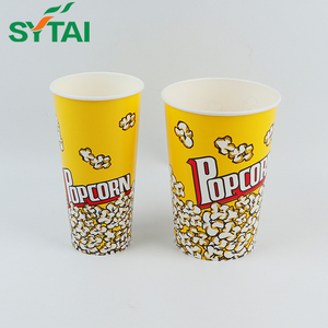 دلو ورقي مخصص للتعبئة والتغليف قابل للتحلل الحيوي لتعبئة الدجاج المقلي والفشار بالجملة - Product Image 6