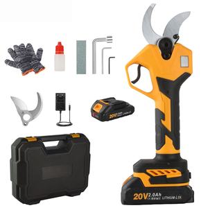 Sécateur électrique professionnel sans fil à batterie pour jardin, cisailles portatives SK5 pour branches épaisses d'arbres - Product Image 1