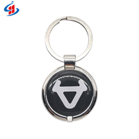 Personnalisable NFC QR Code Pet ID Tag Mini RFID Access Control Keychain avec imprimable Animal Metal Frame ABSORBS PET ID NFC TAG