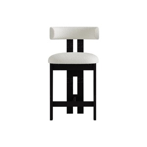 Modern Kitchen <strong>Tall</strong> <strong>Table</strong> Restaurant Furniture Luxury High <strong>Bar</strong> Stool Lamb Wool <strong>Bar</strong> Chair - Product Image 5