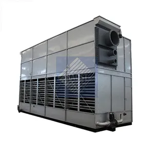 Torre de refrigeração do motor ISO CE CTI Siemens/ABB/WEG, contrafluxo e fluxo cruzado para o Compressor de amônia