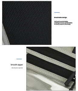 Paquete de 2 Porta Pasaportes de Nailon con Bloqueo RFID, Cartera Oculta para el Cuello, Bolsillo para Teléfono, Ligero, para Usar Debajo de la Ropa - Product Image 4