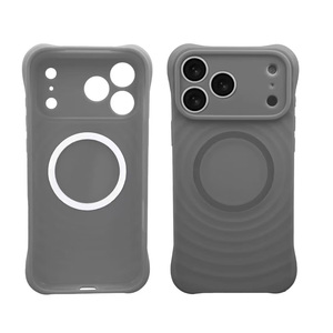 เคสซิลิโคนเหลวแฟชั่น GS001 ดีไซน์กันกระแทกสี่มุม พร้อมแม่เหล็ก สำหรับ iPhone 13-17 Pro Max - Product Image 6