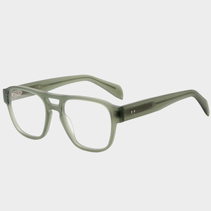 <span class=keywords><strong>Monturas</strong></span> <span class=keywords><strong>de</strong></span> <span class=keywords><strong>gafas</strong></span> acetato retro OEM doble puente acetato hombres mujeres 3 + 2 bisagras marcos ópticos - Product Image 1