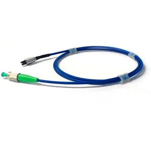 Custom PM SM fiber coupled 375nm 380nm 395nm 405nm UV laser with coaxial package