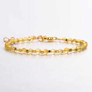 ขายส่งกำไลข้อมือลูกปัดอะมีทิสต์ธรรมชาติขนาด 3 มม. ดีไซน์ทันสมัย ชุบทอง 14K ปรับขนาดได้ เหมาะสำหรับทั้งชายและหญิง บริการสั่งทำพิเศษ สำหรับผู้ซื้อธุรกิจขนาดเล็ก - Product Image 2