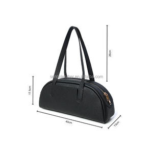 Bolso <span class=keywords><strong>de</strong></span> mano <span class=keywords><strong>de</strong></span> piel <span class=keywords><strong>de</strong></span> vacuno <span class=keywords><strong>de</strong></span> primera calidad con textura <span class=keywords><strong>de</strong></span> lichi, personalizado <span class=keywords><strong>de</strong></span> fábrica, duradero, <span class=keywords><strong>de</strong></span> cuero genuino para mujer - Product Image 2