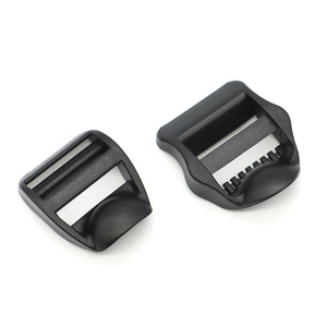 Hebilla de plástico negra para mochila, cierre de ajuste de cuatro posiciones de 26 mm para accesorios de bolsos de exterior - Product Image 1