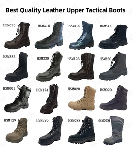 LXG, botas de lucha de invierno resistentes al frío más vendidas de los países nórdicos PU fuerte + suela de goma botas tácticas HSM326 - Product Image 6