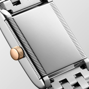 <b>Rectangular</b> Dress <b>Watch</b> Roman Numerals Small Seconds Dial Leather Strap High Accuracy Quartz Movement Wristwatch Longinesing - Product Image 5