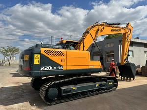 Excavadora de Orugas Usada en Existencia HYUNDAI R215-9 R220-9S de 20 Toneladas con Componentes de Caja de Cambios Principales, Rodamiento 215-7 215VS - Product Image 6