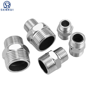 Raccordo a T Riduttore Femmina-Femmina NPT da 3/4 di Pollice <span class=keywords><strong>in</strong></span> <span class=keywords><strong>Acciaio</strong></span> <span class=keywords><strong>Inox</strong></span> 304 con Filettatura Esagonale Maschio su Entrambe le Estremità - Product Image 4