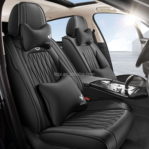Coprisedili Auto in Pelle Nappa 5D con Ali Laterali per <span class=keywords><strong>Dacia</strong></span> Logan Spring <span class=keywords><strong>Duster</strong></span> Sandero, per Tutte le Stagioni, Decorazione Interna Auto Personale - Product Image 3