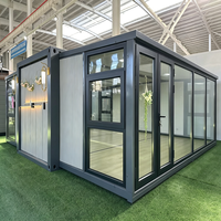 Casa Contenedor Expandible Económica al por Mayor, Vivienda Modular Prefabricada para Alquiler, Resistente al Fuego y al Agua, para Uso en Dormitorios de Trabajadores en Obras