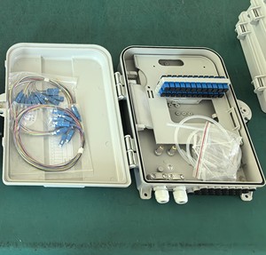 אספקת קופסת פיזור סיבים חיצונית איכותית בעלת 12 ליבות, קופסת מסוף FTTH, קופסת פיצול סיבים לתקשורת חשמלית - Product Image 6