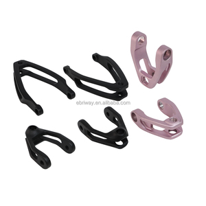 Phần nối sau xe máy bằng thép không gỉ mạ anodize màu cam với công nghệ cắt dây EDM để lắp đặt phần nối dài gắp sau và bộ căng xích - Product Image 2