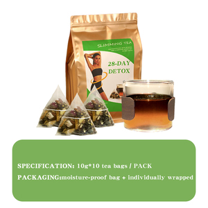 Té Adelgazante Chino Slim Tea, Mezcla Herbal Detox de 28 Días para una Pérdida de Peso Rápida, Quemador de Grasa Orgánico, Infusión de Té Verde - Product Image 2