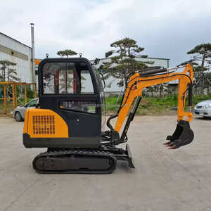 Mini-excavatrice sur chenilles HUILING NT 2000 kg, machine de terrassement de jardin, 20 CV, godet de 0,09 m, certifiée EPA/CE - Product Image 1